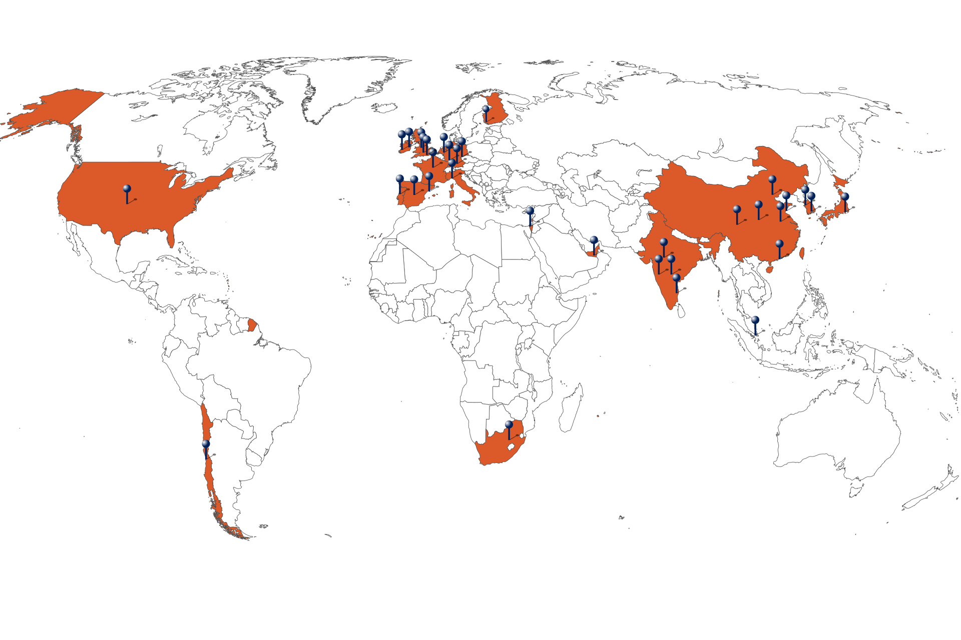 ArC Instrument products across the world